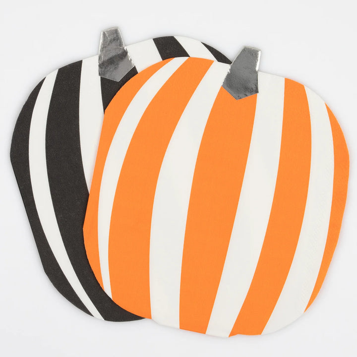 Mod Pumpkin Paper Napkins-Paper Napkins-LNH Edit