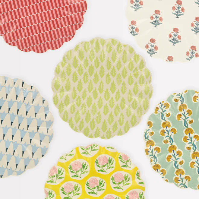 Meri Meri x Molly Mahon Recycled Plastic Small Plates-Paper Plates-LNH Edit