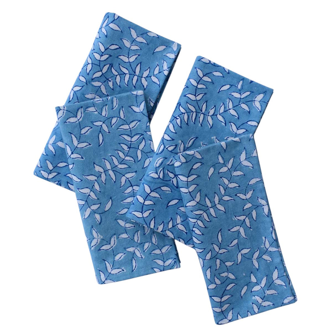 Tally Blue Napkin, Set of 4
