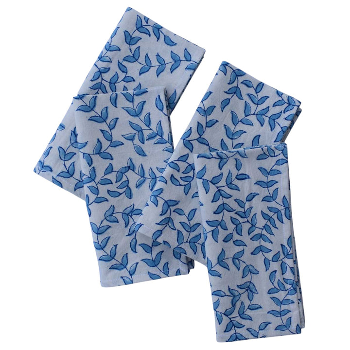 Tally Blue/ White Napkin, Set of 4