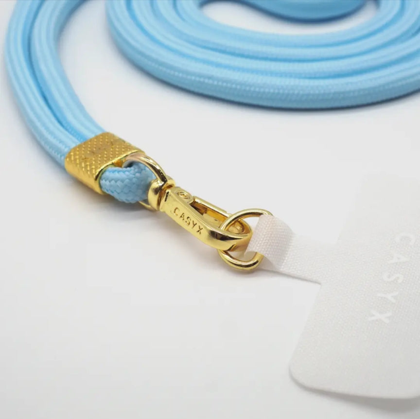 Blue Phone Cord with Universal Strap – Fits All Cases