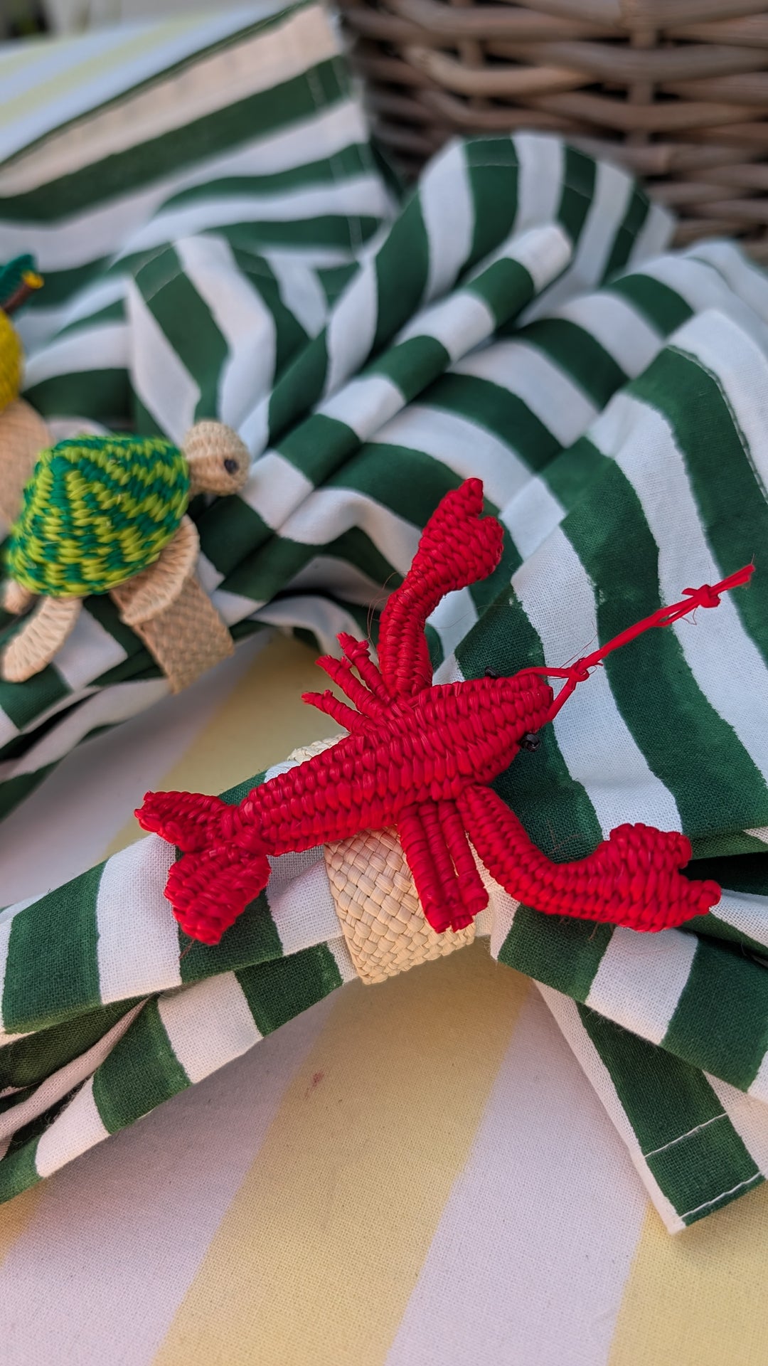 Lobster Napkin Rings, Sold individually