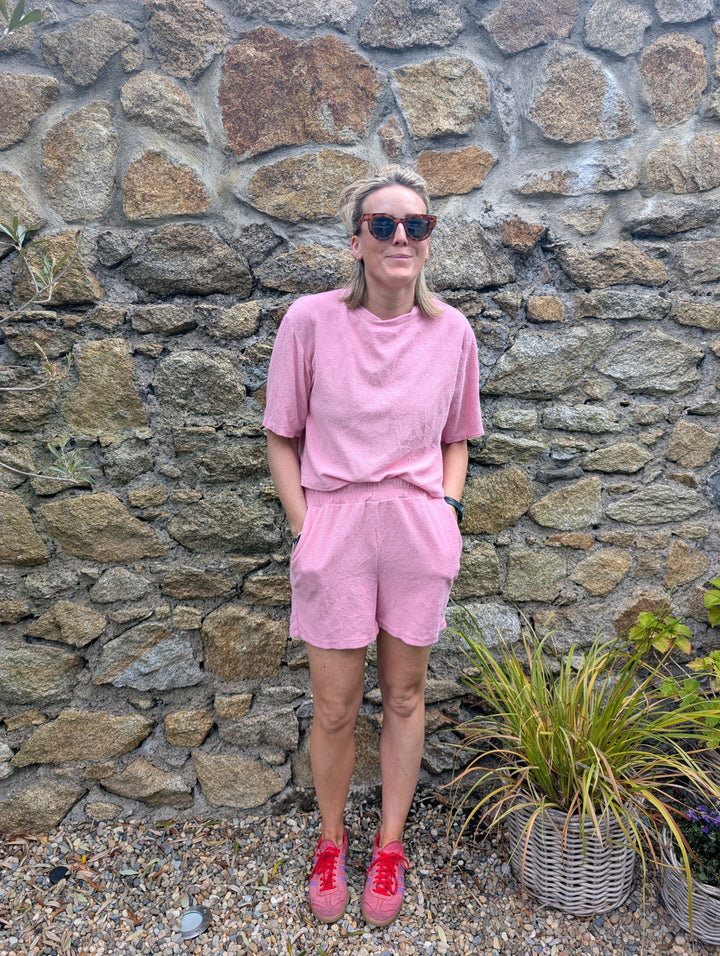 Pink Towelling Set--LNH Edit