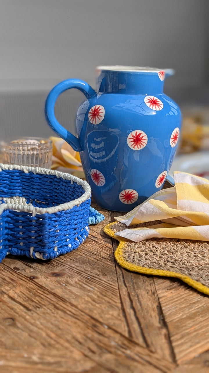 Jug festivo Blue