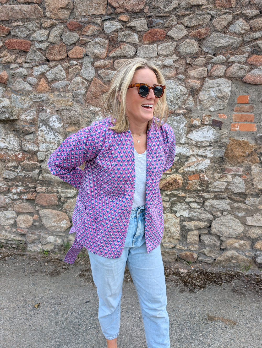 SAMPLE SALE Jessie Quilted Jacket-Jackets & Coats-LNH Edit
