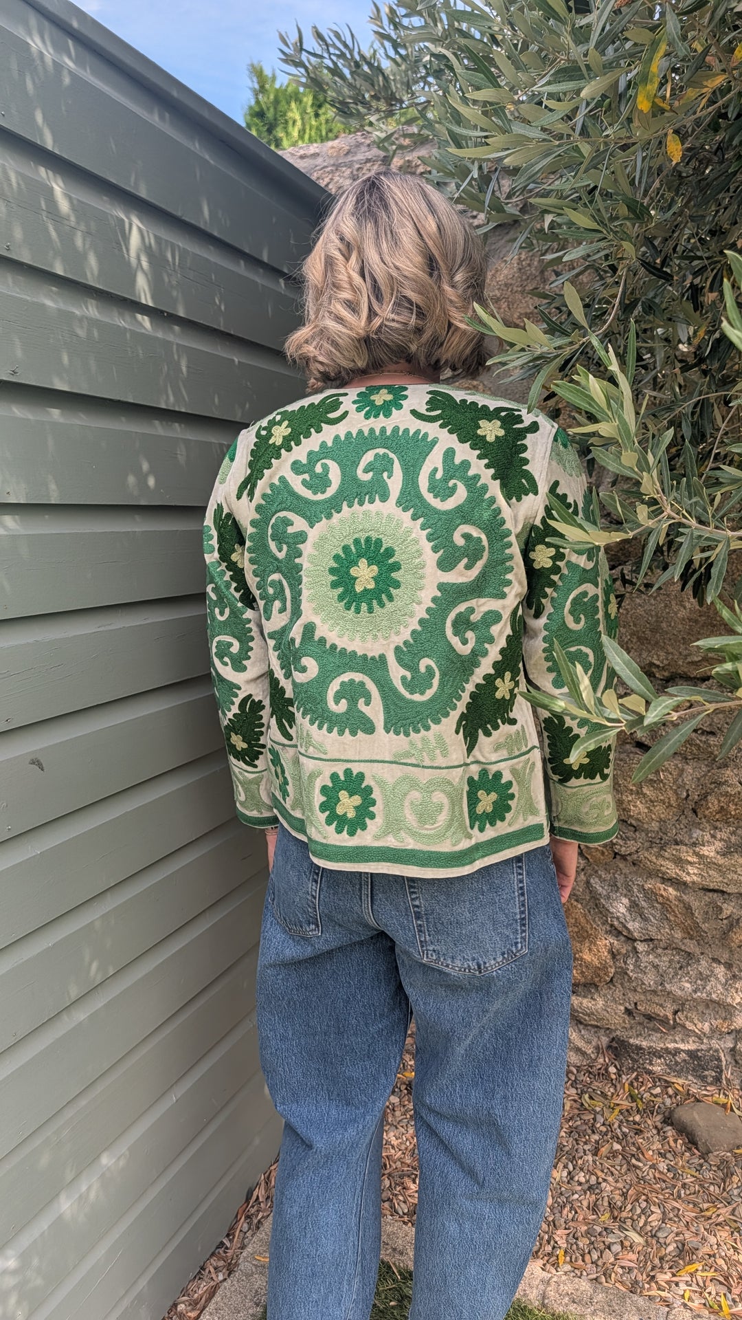 Embroidered Velvet Suzani Jacket | No. 062