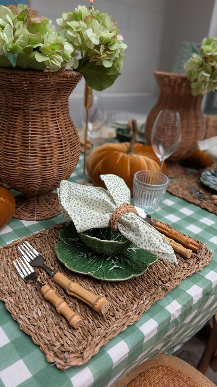 Rectagular Seagrass Woven Placemat-Placemats-LNH Edit