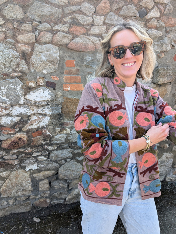 Number 026 Suzani Jacket-Jackets & Coats-LNH Edit