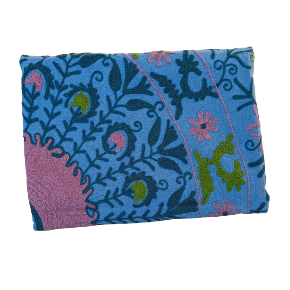 Suzani 052, Wildflower-throw-LNH Edit
