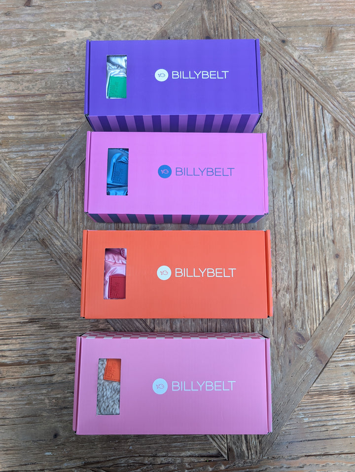 Blue Metalic Fleece Lined Mittens