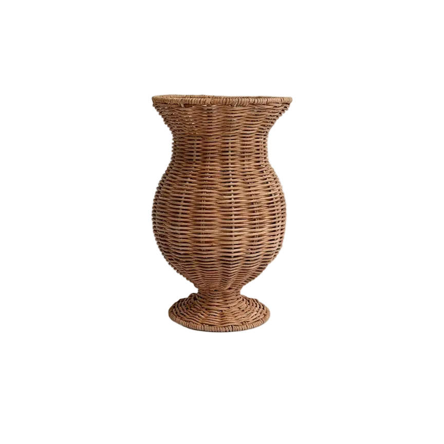 Large Rattan decorative Vase-Ginger Jars-LNH Edit