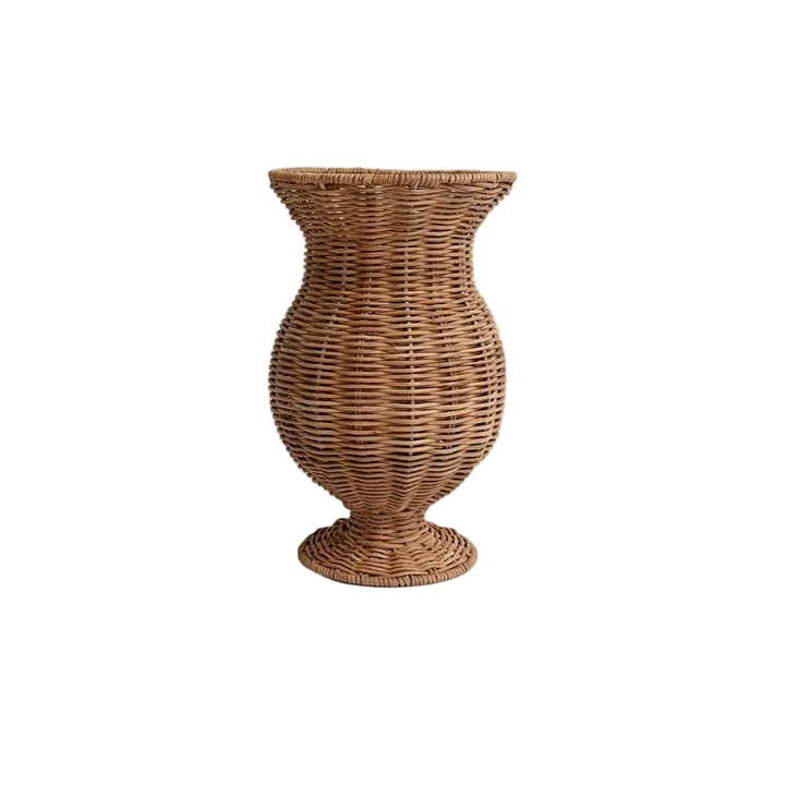 Large Rattan decorative Vase-Ginger Jars-LNH Edit