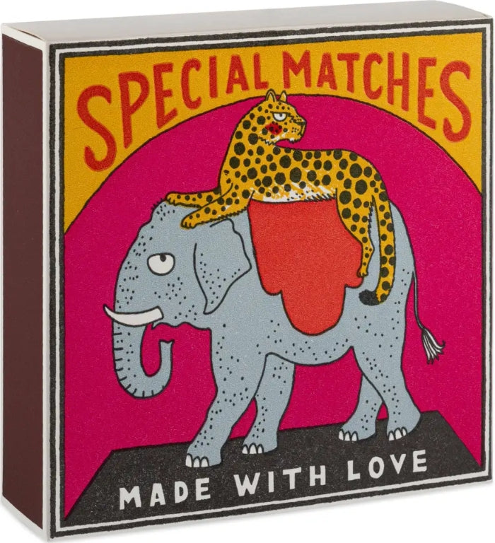 Charlotte Farmer  Elephant | Square - Safety Matches