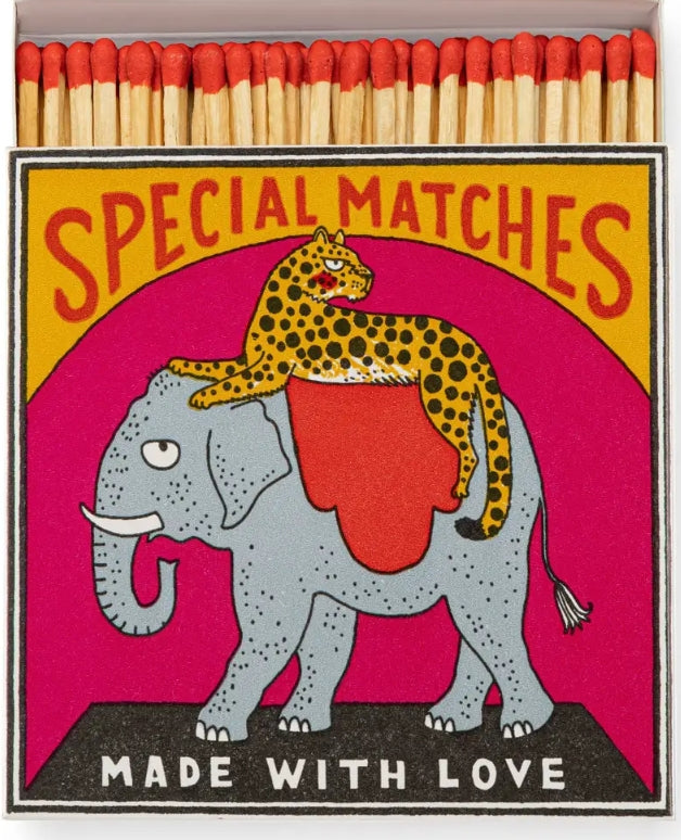 Charlotte Farmer  Elephant | Square - Safety Matches