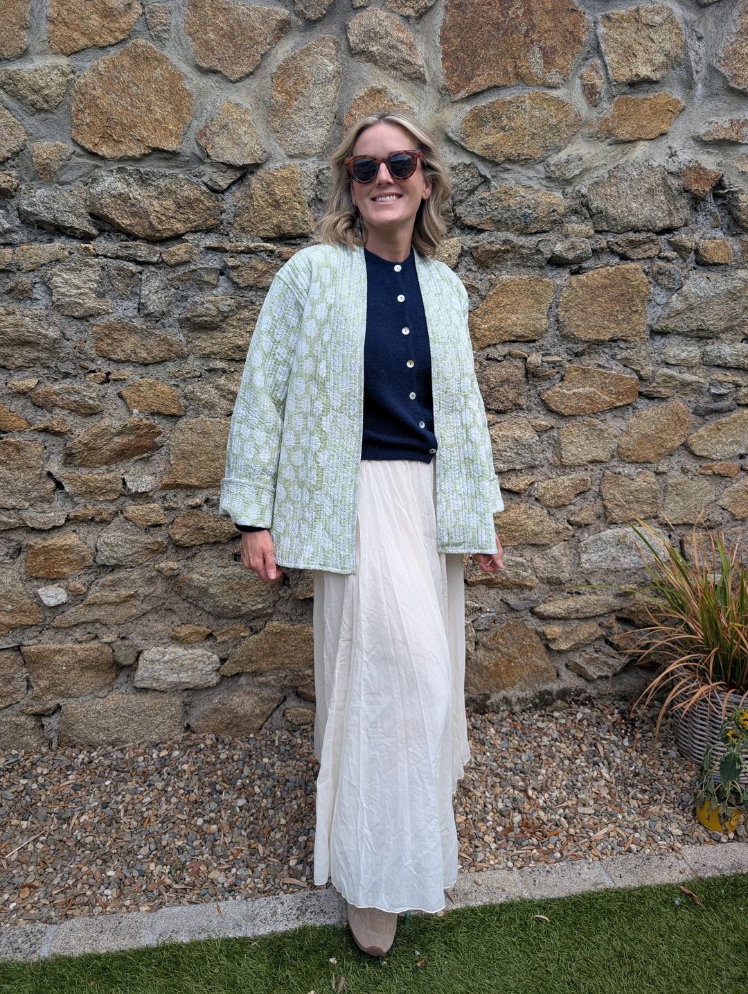 Maxi skirt Ecru--LNH Edit
