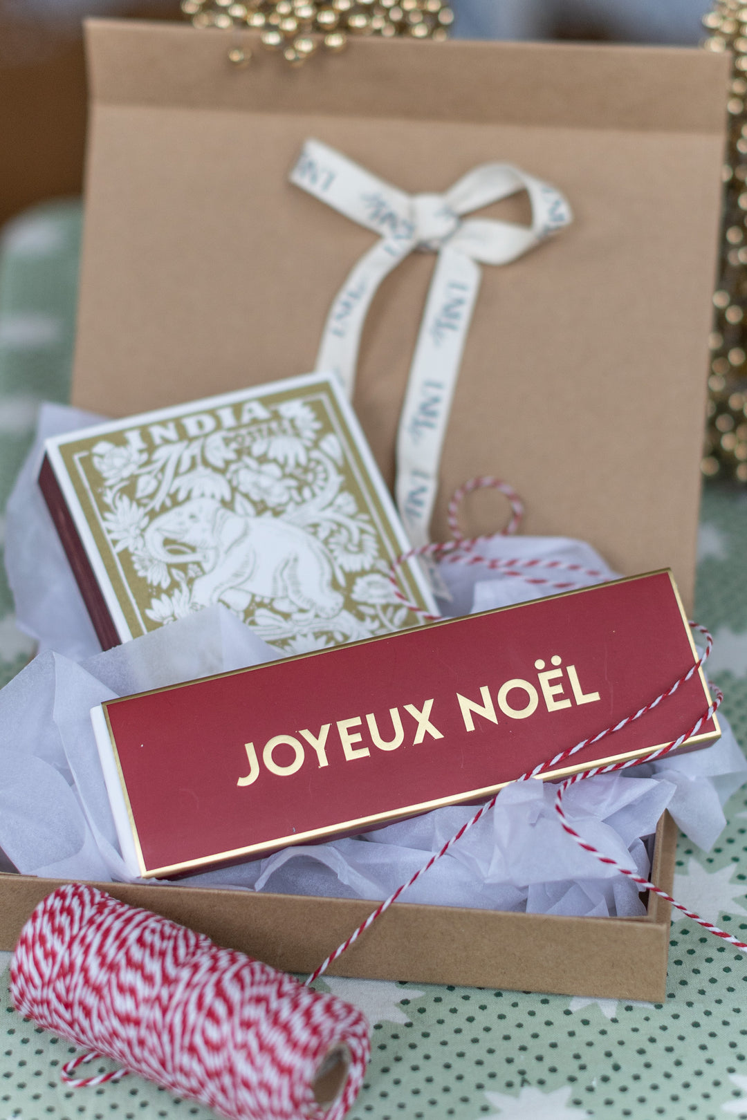 Joyeux Noël Gift Box | Festive Matchbox & Incense Set