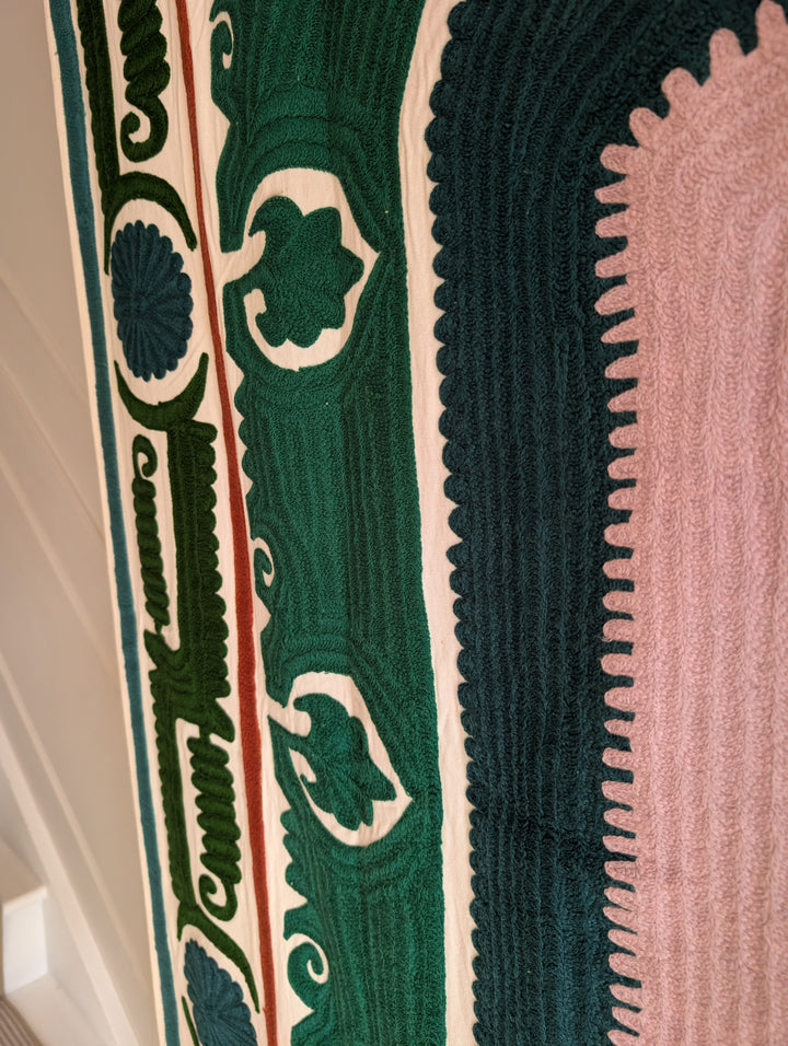 Suzani 020, Bold Greens