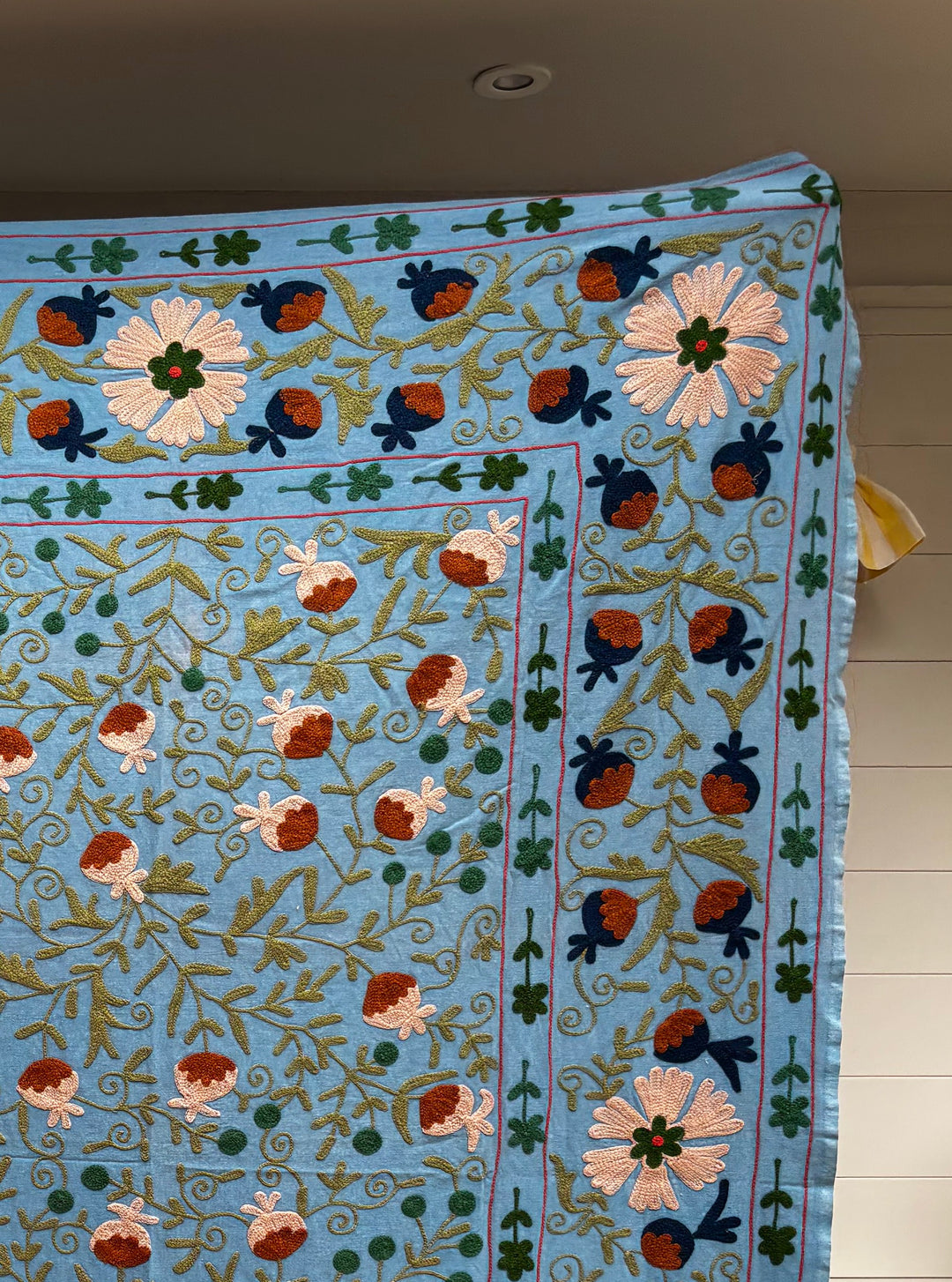 Suzani 077, Blue Blossom