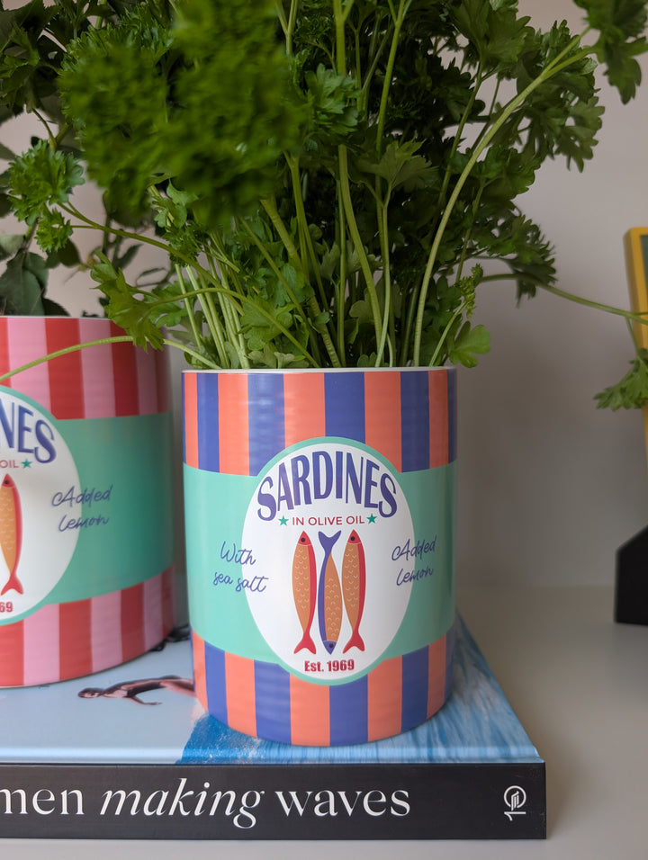 Sardines Fine Earthenware Planter-Planters-LNH Edit
