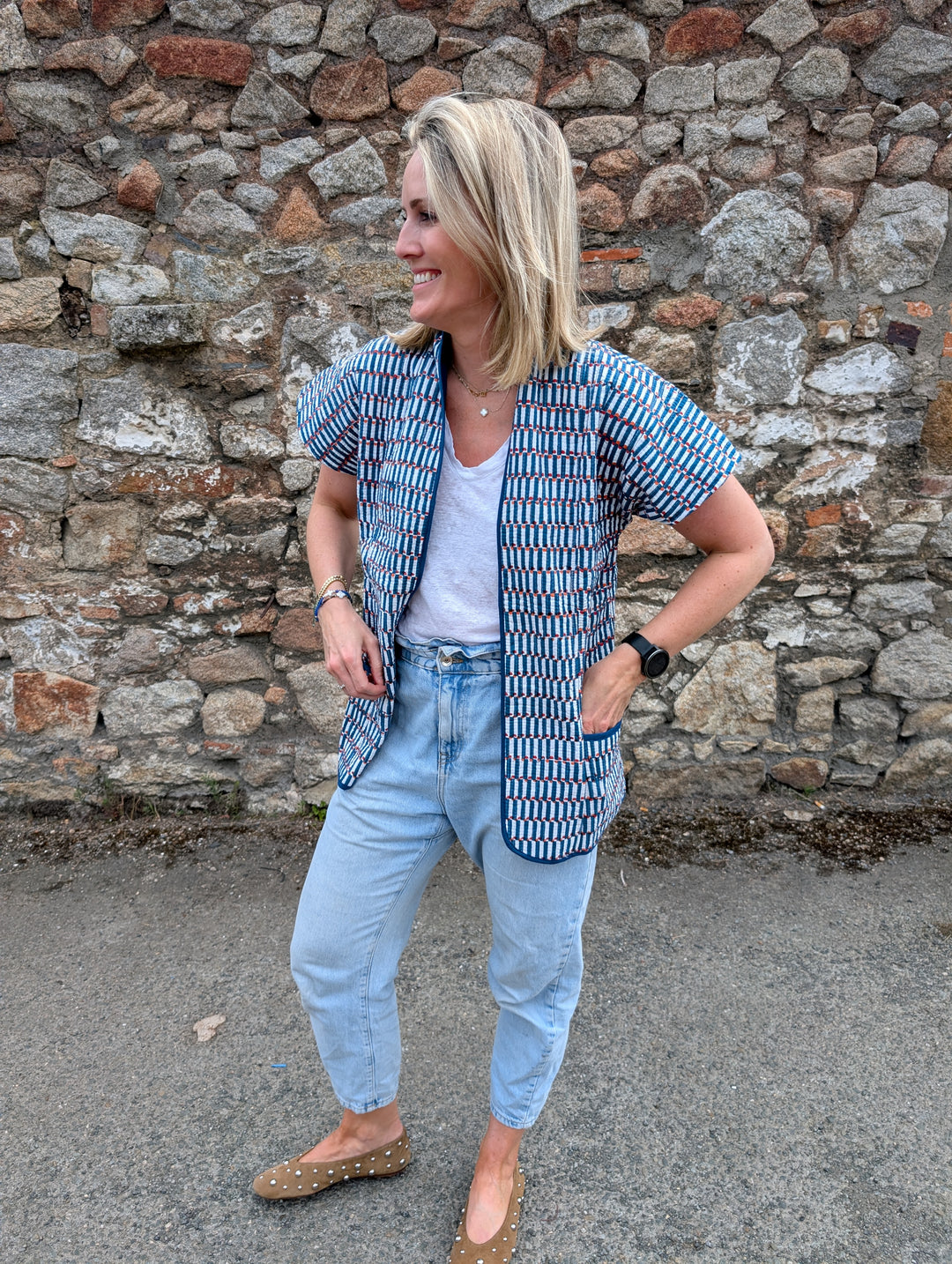 SAMPLE SALE Dorothy Quilted Gilet-Jackets & Coats-LNH Edit