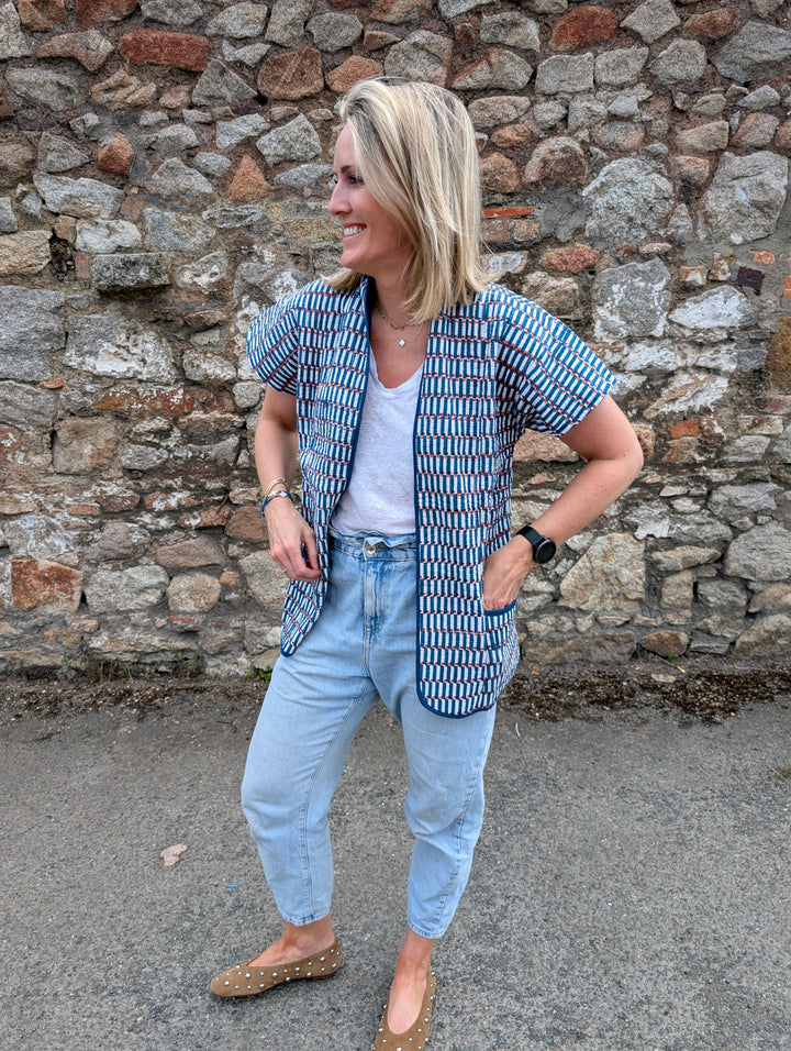 SAMPLE SALE Dorothy Quilted Gilet-Jackets & Coats-LNH Edit