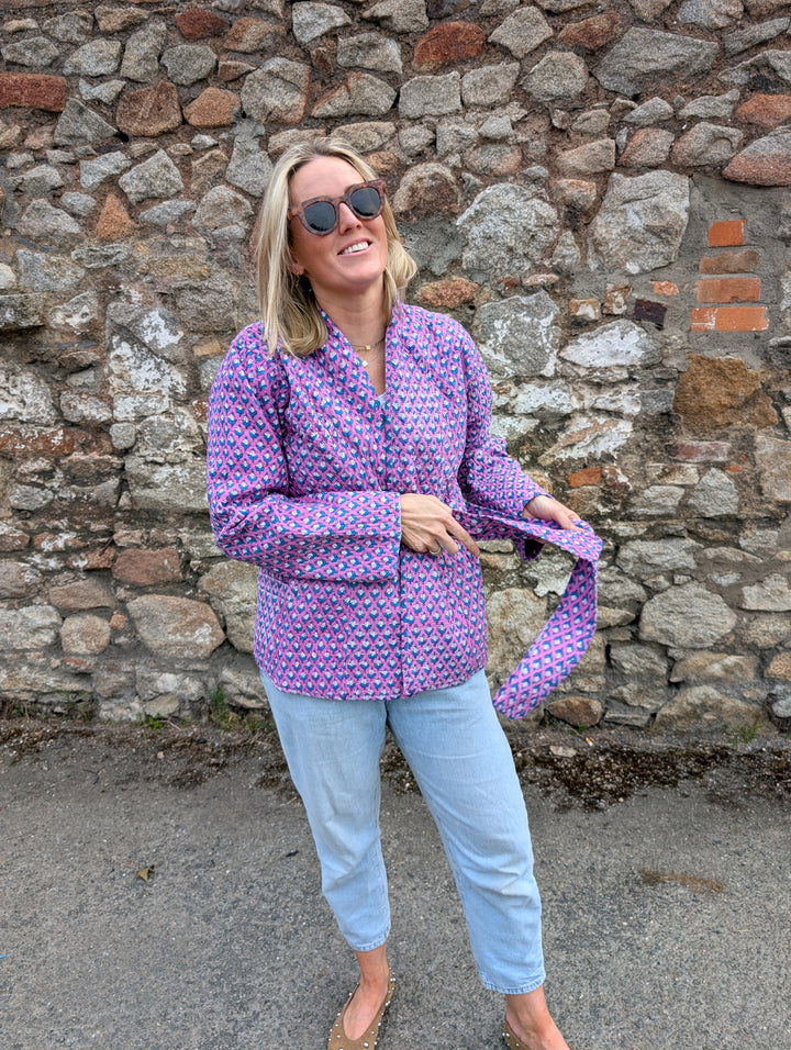 SAMPLE SALE Jessie Quilted Jacket-Jackets & Coats-LNH Edit