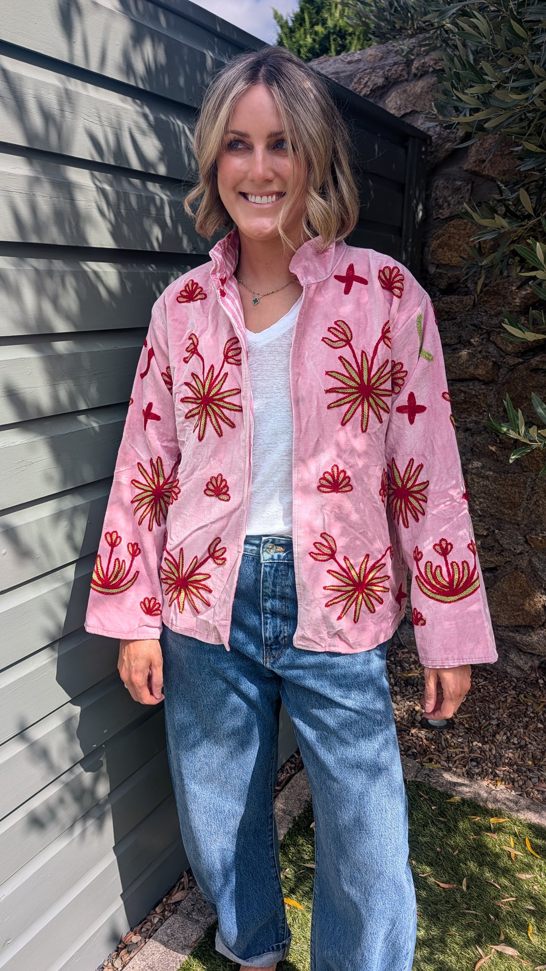 Embroidered Velvet Suzani Jacket | No. 067