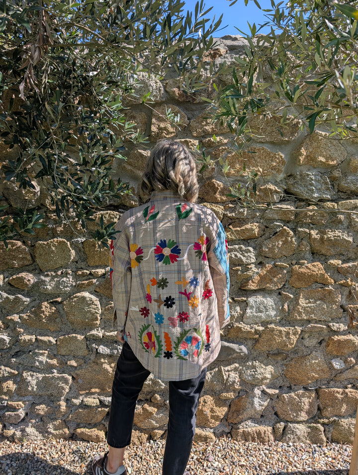 Vintage Oversized Shirt 006-Jackets & Coats-LNH Edit