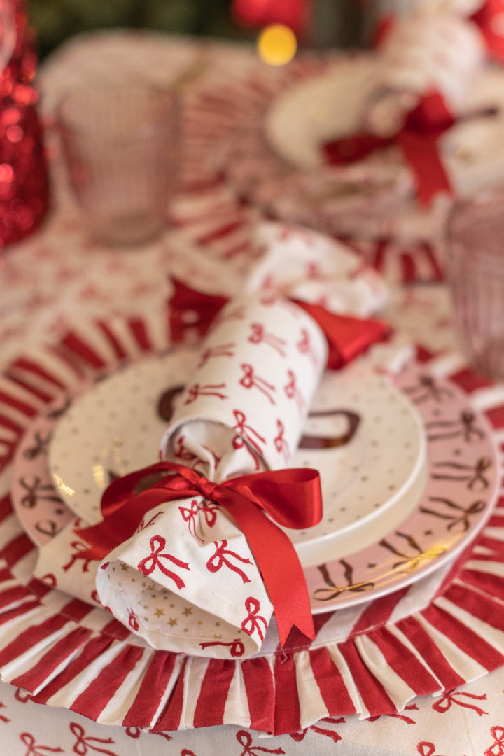 Bow Ceramic Plate – 21 cm set of 6