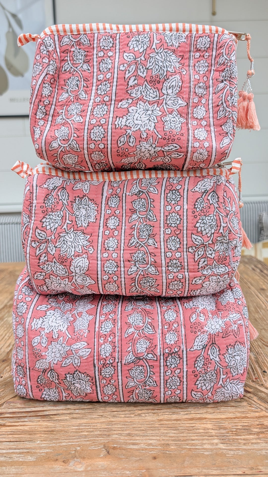 Polly Cosmetic Bag- Set of 3