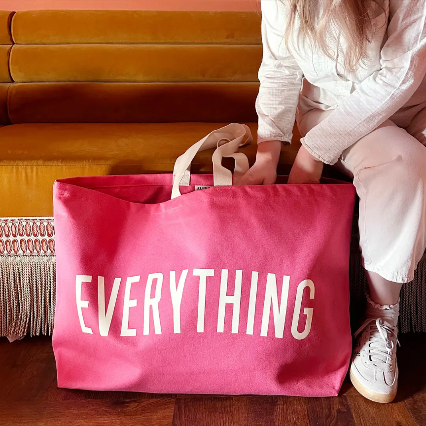 Everything - Bright Pink REALLY Big Bag