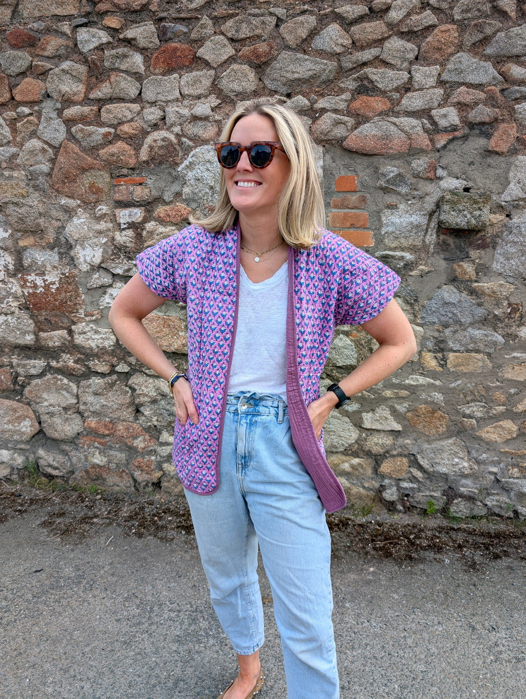 SAMPLE SALE Jessie Quilted gilet
