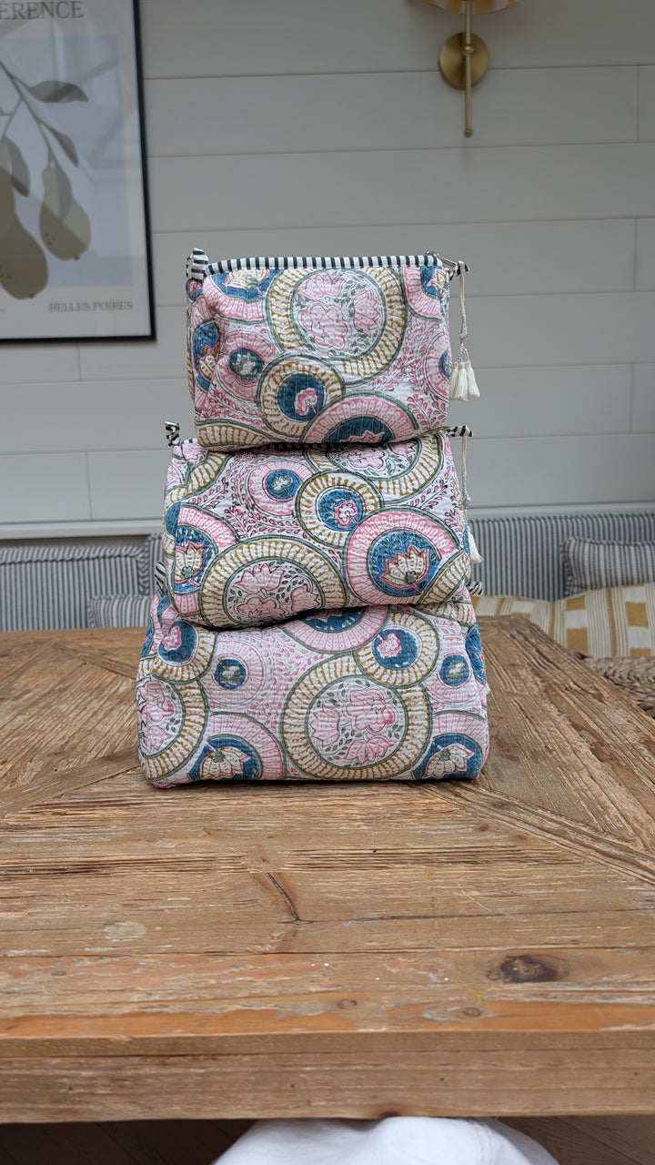 Dolly Cosmetic Bag- Set of 3