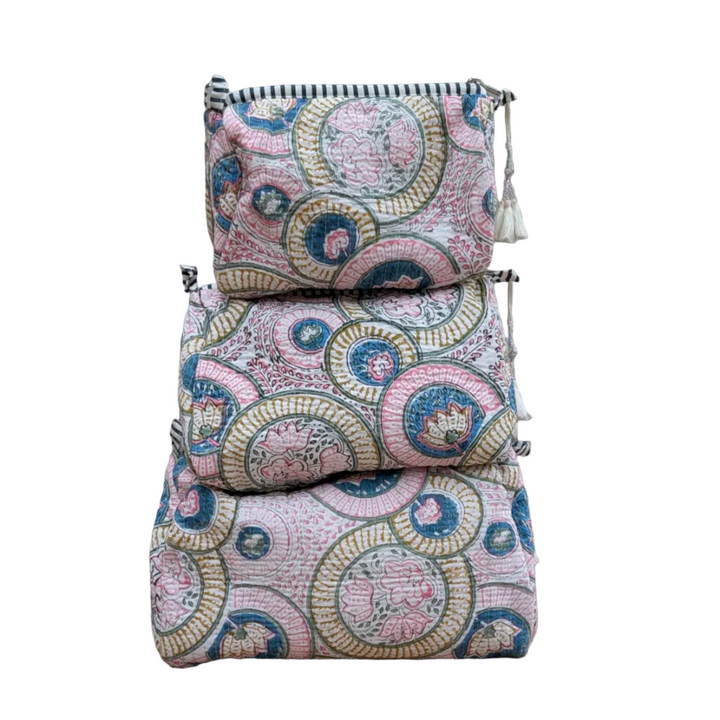 Dolly Cosmetic Bag- Set of 3