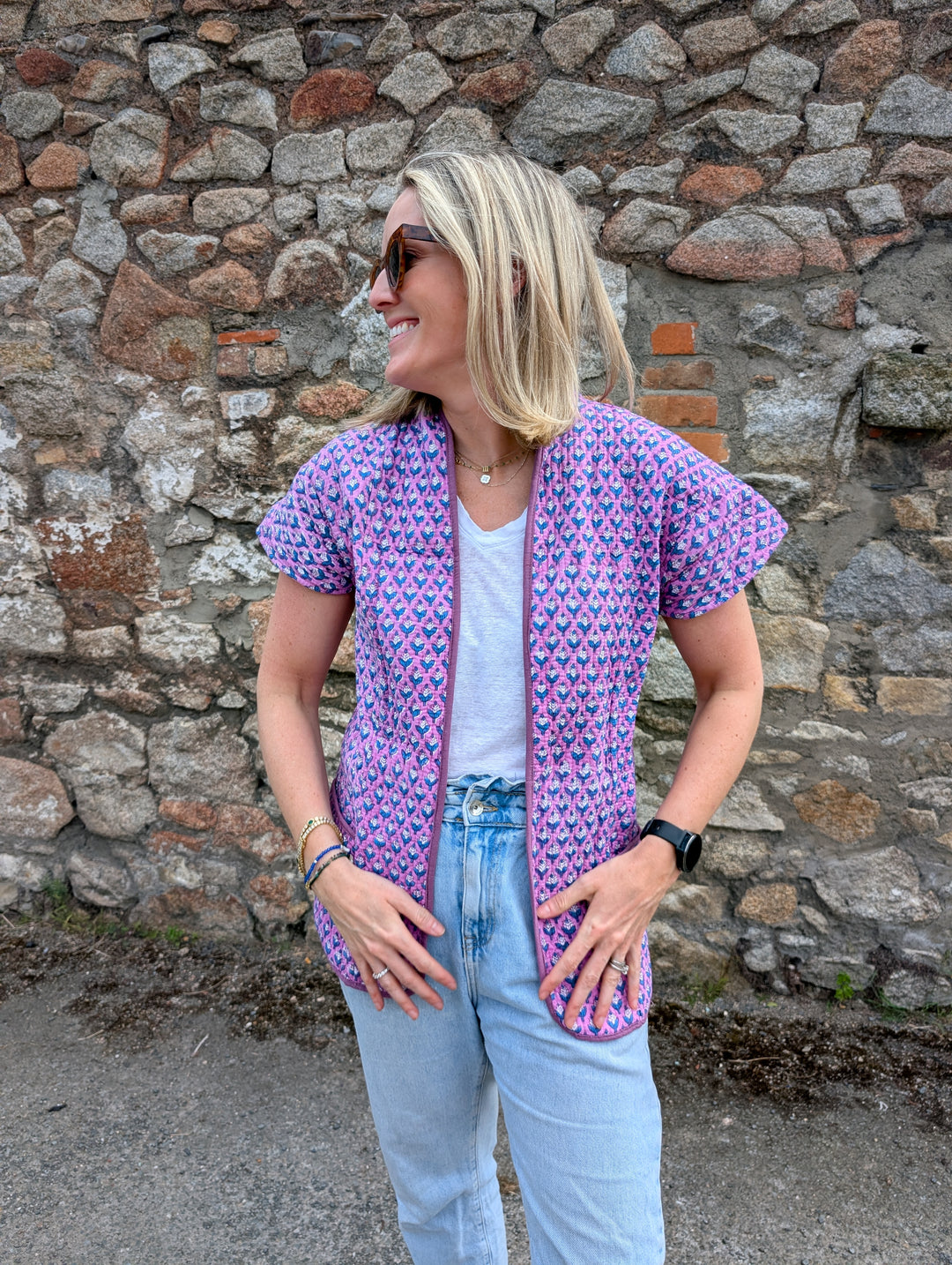 SAMPLE SALE Jessie Quilted gilet