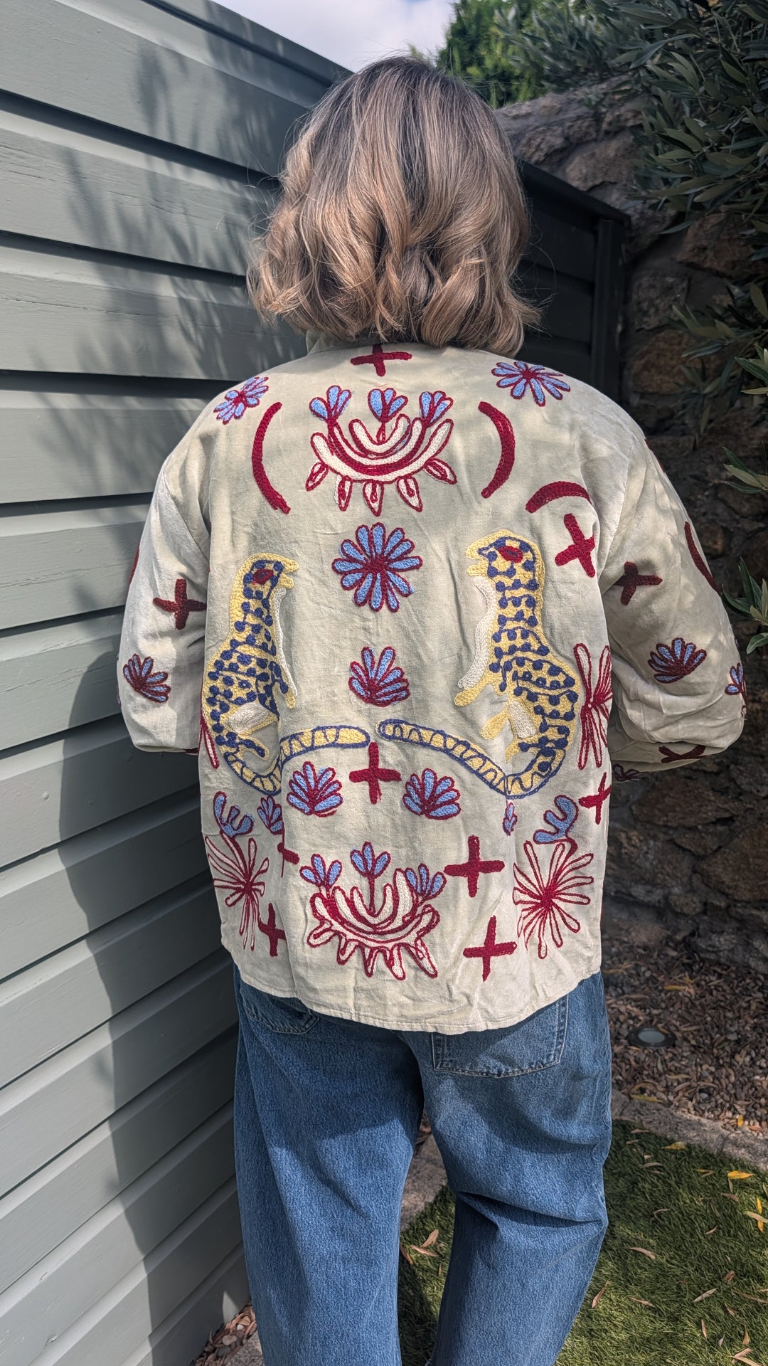 Embroidered Velvet Suzani Jacket | No. 073