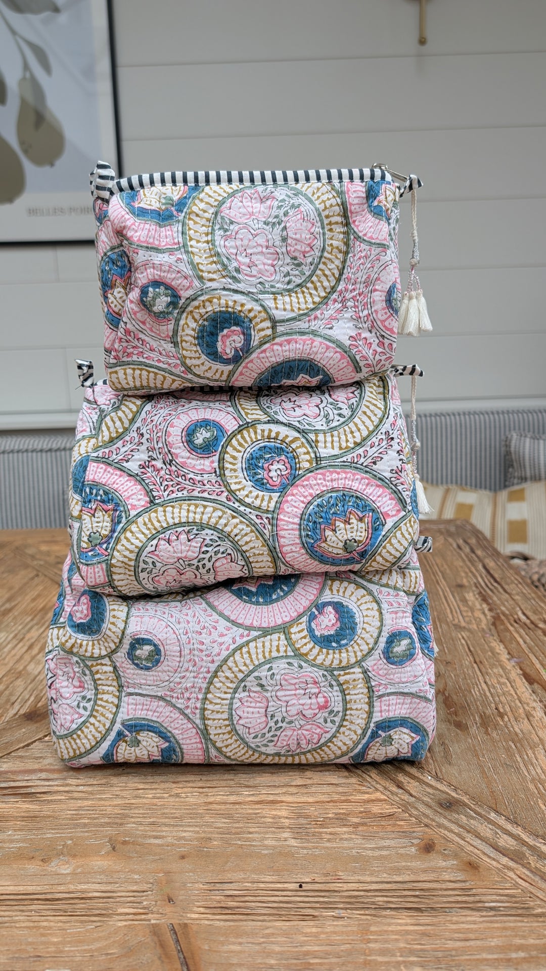 Dolly Cosmetic Bag- Set of 3
