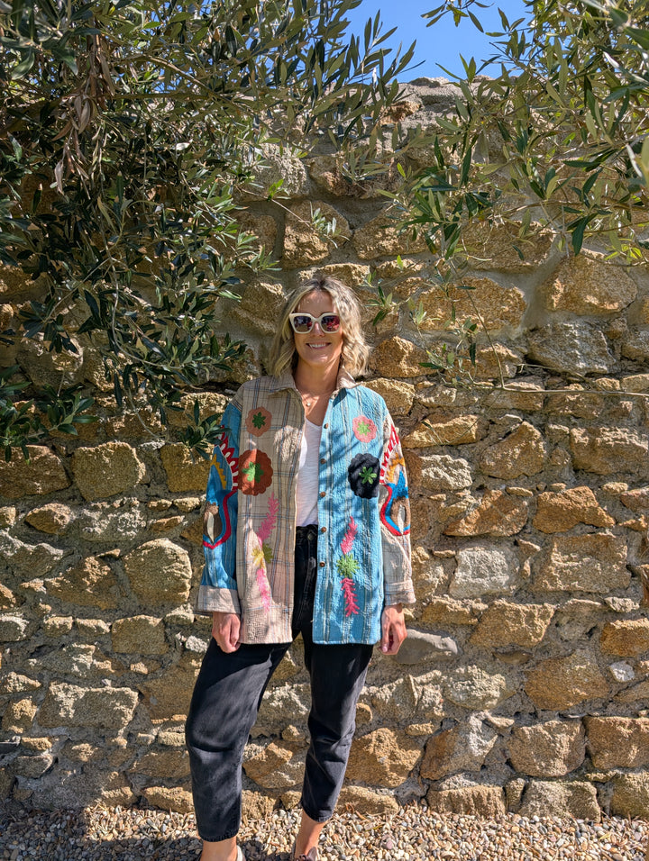 Vintage Oversized Shirt 006-Jackets & Coats-LNH Edit