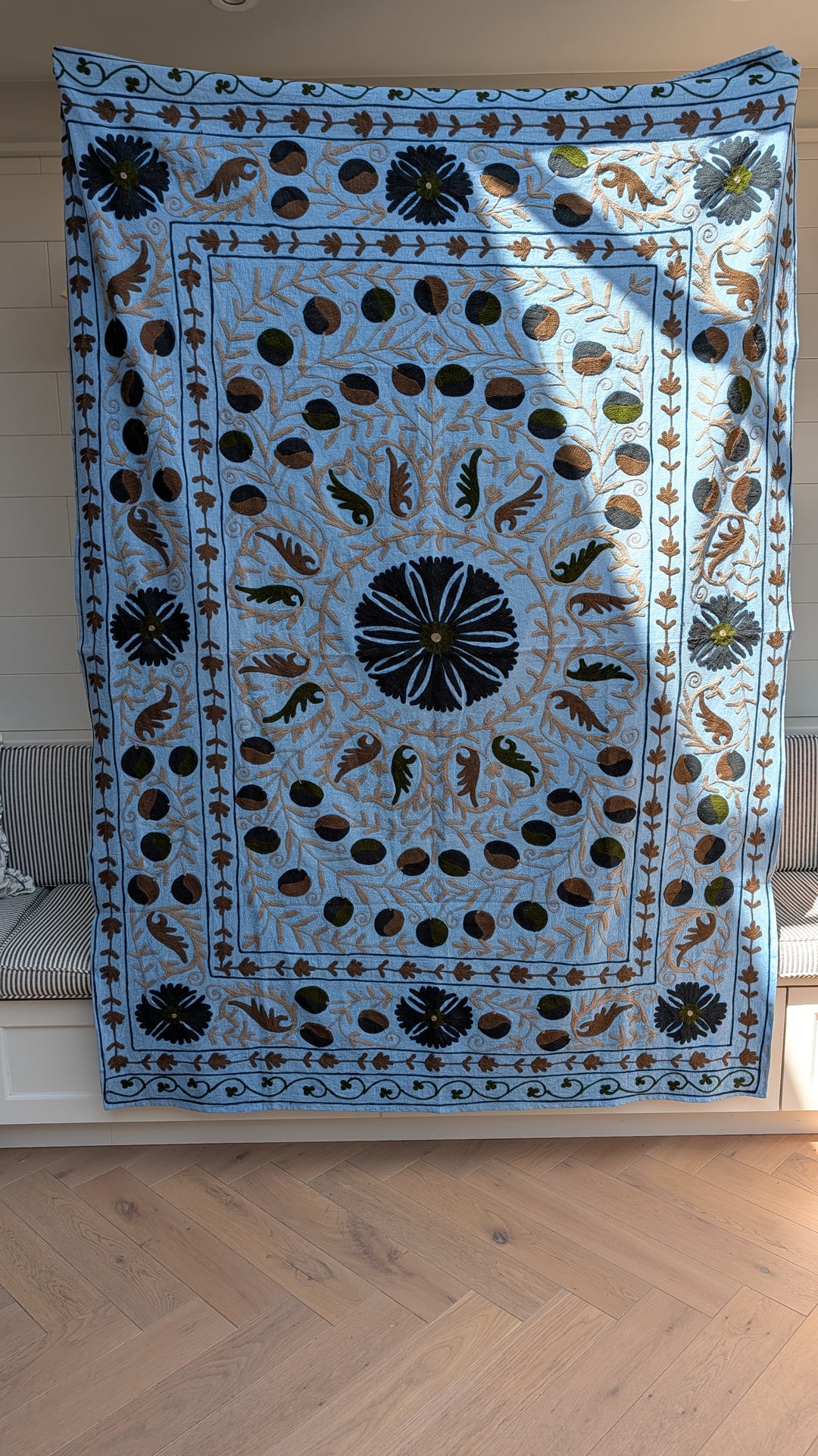 Suzani 050, Driftwood-throw-LNH Edit