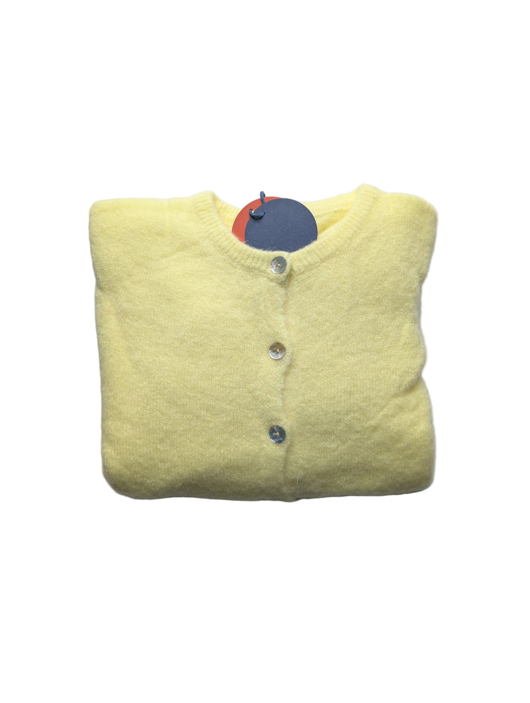 Round neck Alpaca Knitted Cardigan