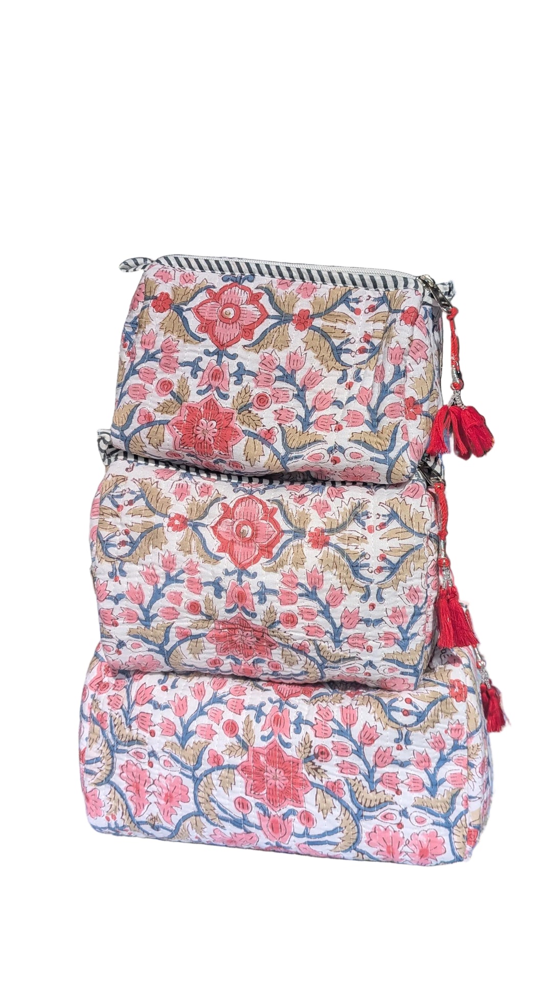 Heather Cosmetic Bag- Set of 3-Wash Bags-LNH Edit