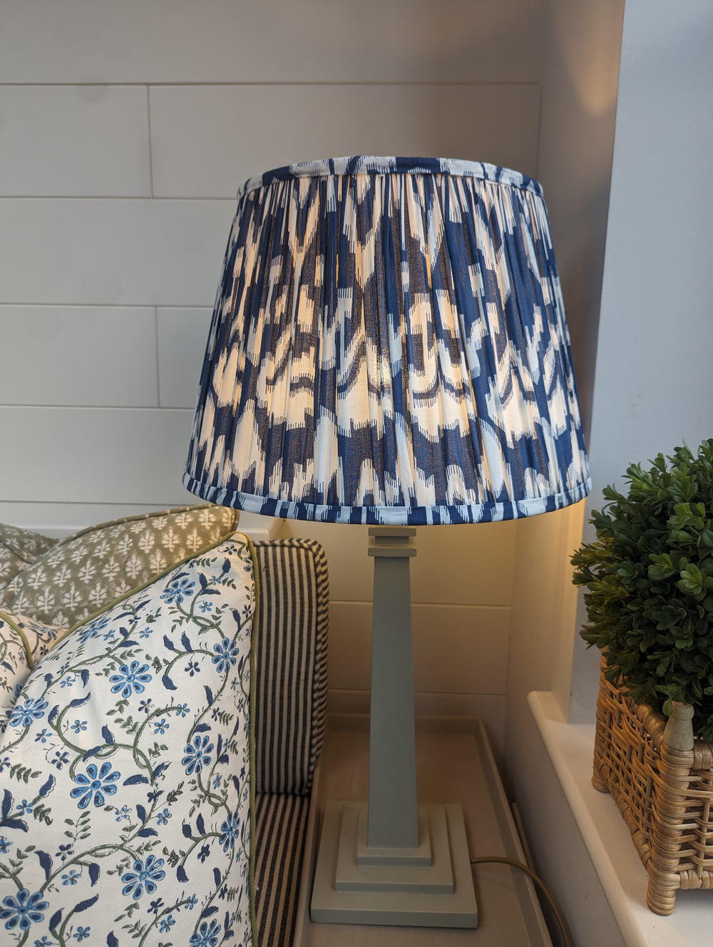 Lottie Empire Pleated Lampshade-Lampshades-LNH Edit