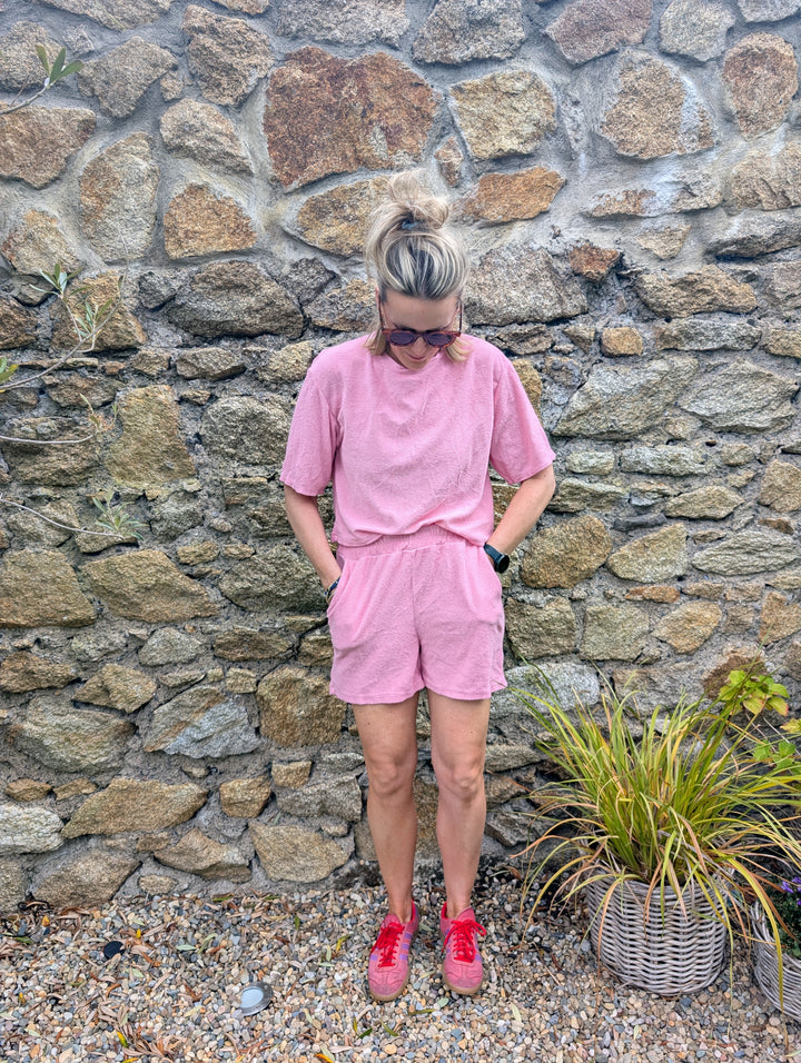 Pink Towelling Set--LNH Edit