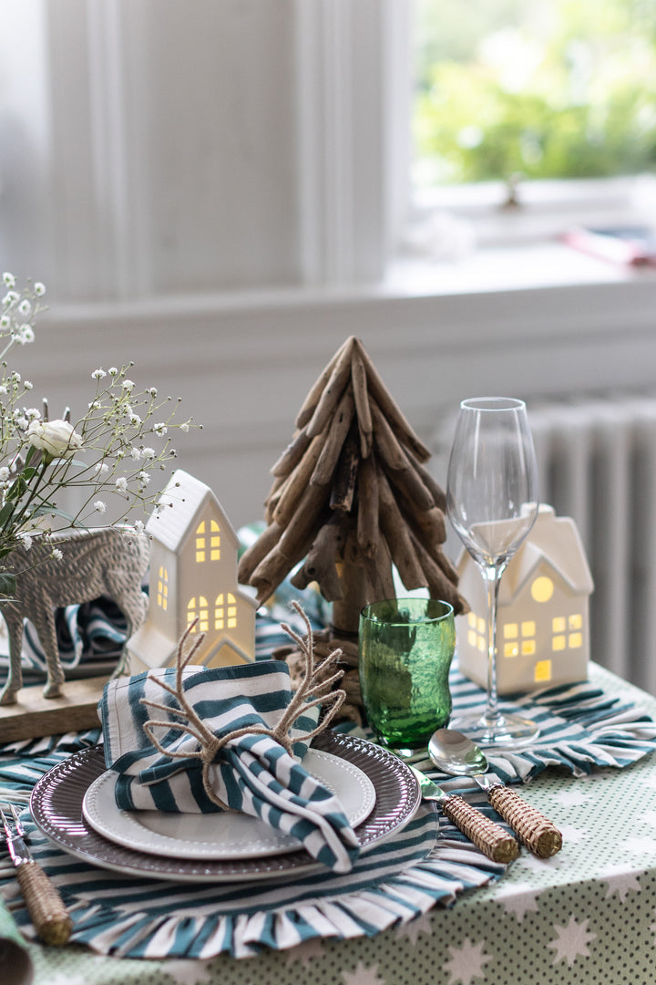 Wooden Christmas Tree on Base – Natural
