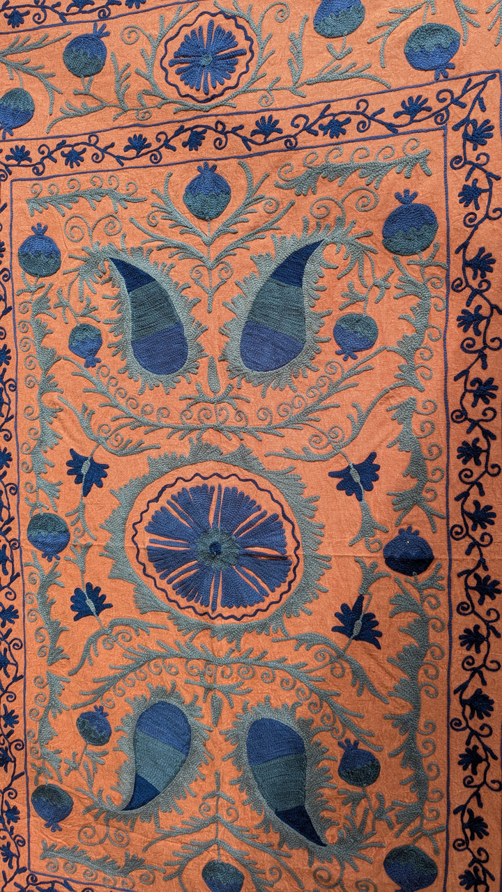 Suzani 065, Orange Glow