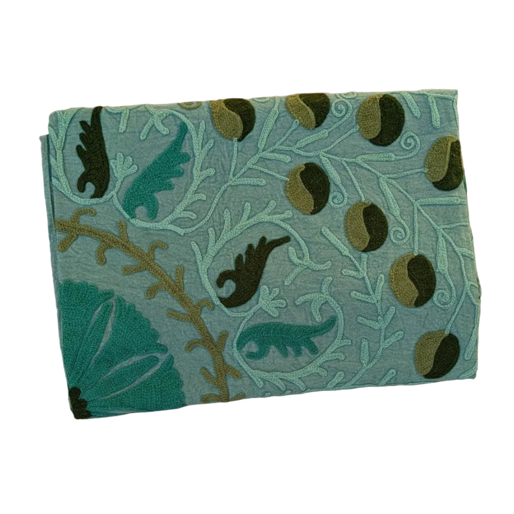 Suzani 049, Evergreen-throw-LNH Edit