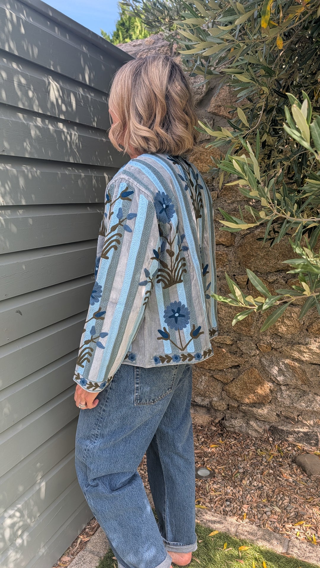 Embroidered Velvet Suzani Jacket | No. 063