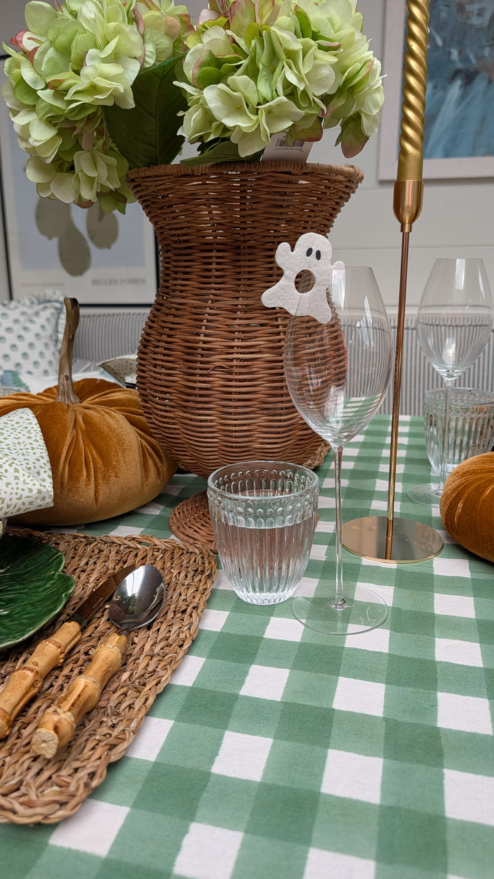 Spooky Glass Markers, Set of 4-Seasonal Decorations-LNH Edit