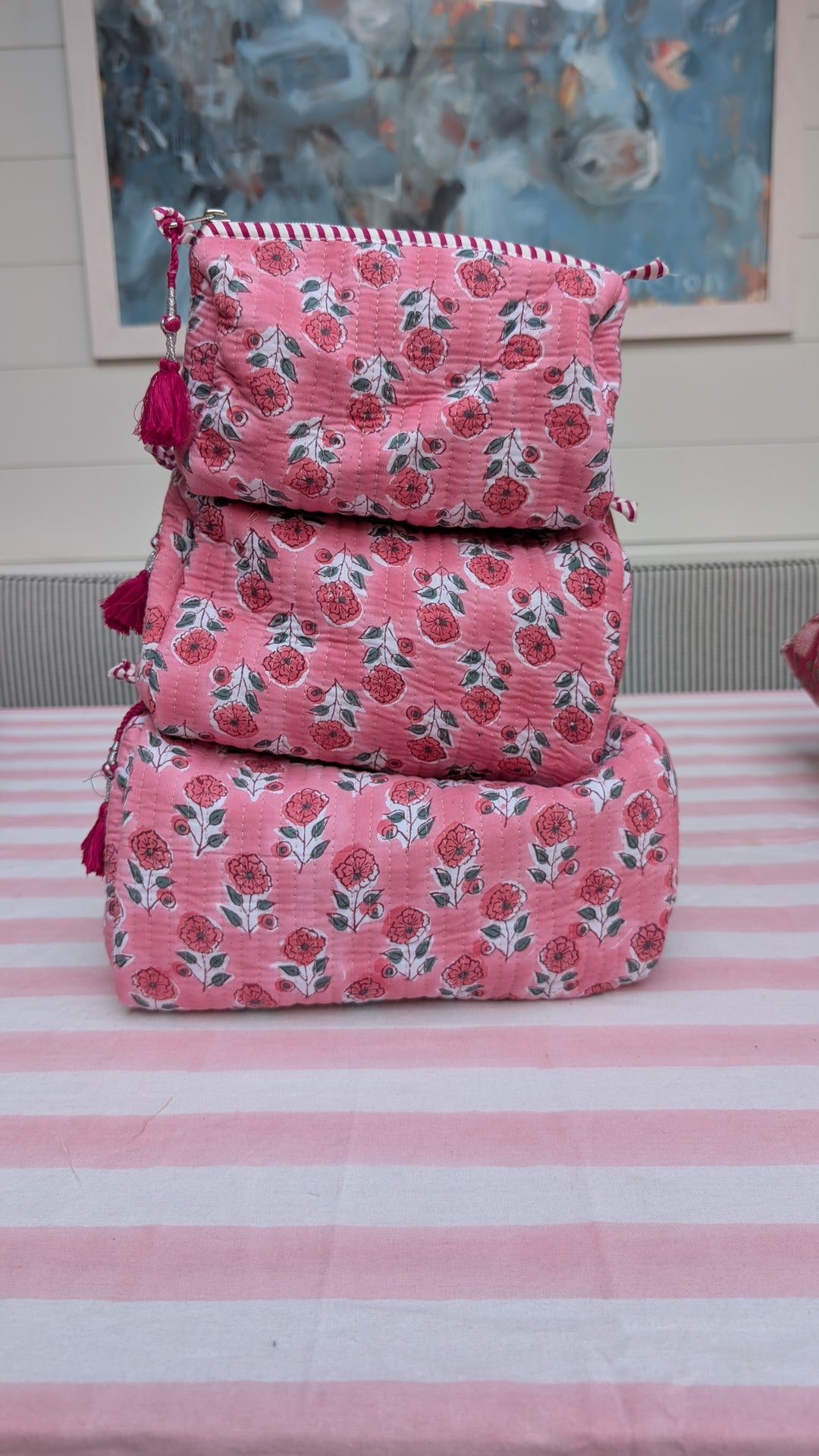 Lola Cosmetic Bag- Set of 3