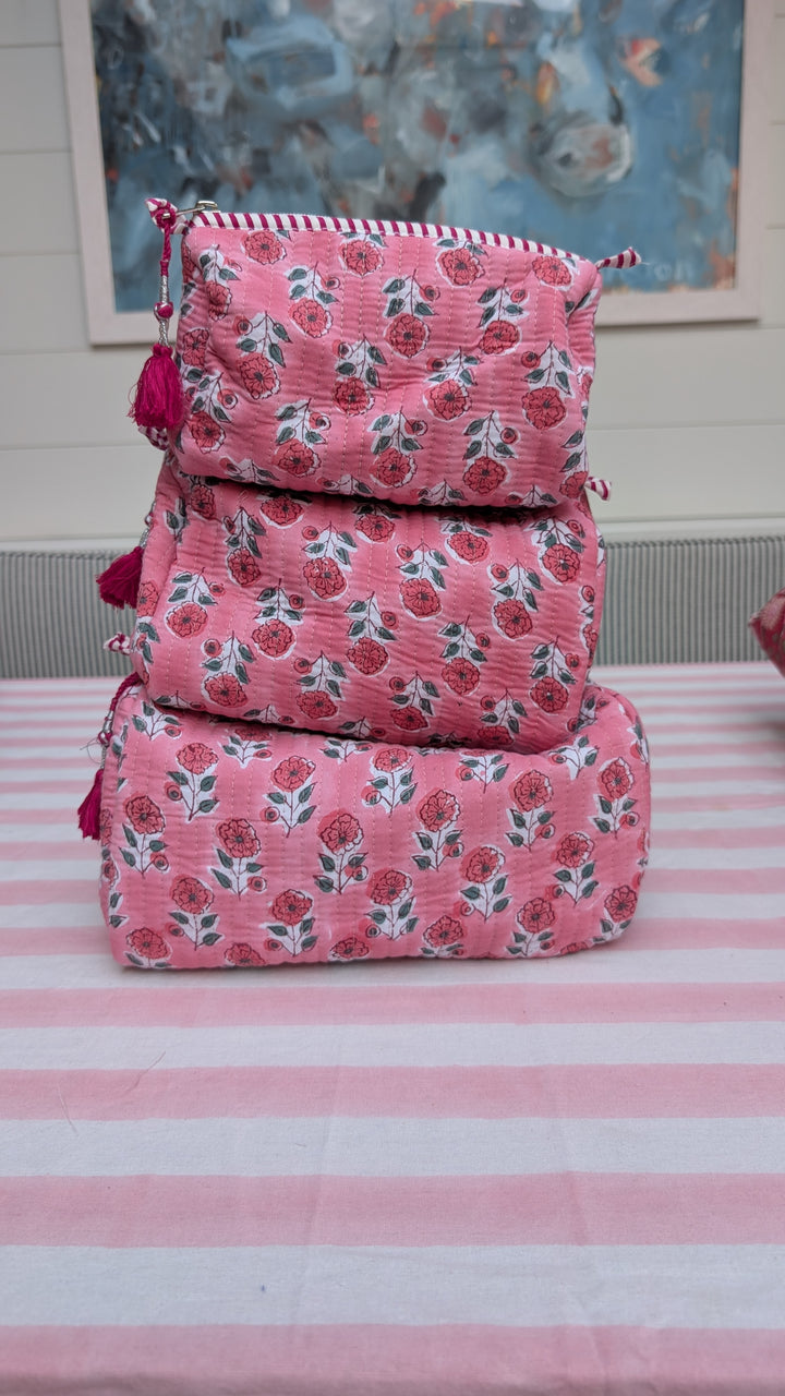 Lola Cosmetic Bag- Set of 3